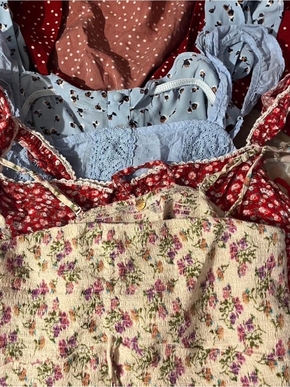 Girly crop top/blouse bundle